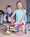 Classic Big Briks by Strictly Briks | Building Brick Set 100% Compatible with All Major Brands | 2 Large Block Sizes For Ages 3+ | Premium Building Bricks with Big Pegs in 12 Fun Colors | 108 Pieces