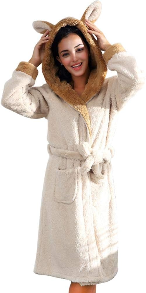 bademantel damen ohren