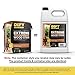 DEFY Extreme Wood Stain and Sealer in One - 1 Gallon Semi-Transparent Waterproof Coating for All Wood Types - Redwood