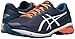 ASICS Men's Gt-1000 5 Running Shoe, Indigo Blue/Snow/Hot Orange, 9 M US