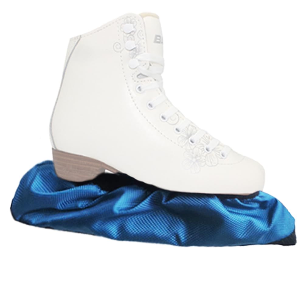 LODMOD Skate Guards Blade Covers - Ice Skating Soakers Cover Blades Protector for Hockey, Figure, Short Track Speed Skating, Curling Competition, 2 Pcs, M-Youth