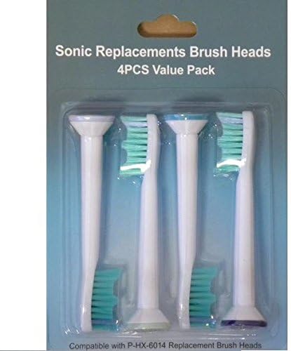 Toothbrush Replacement Brush Heads for Sonicare Type HX6014