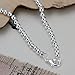 Cutesmile Fashion Jewelry 925 Sterling Silver 4mm Lucky Round Beads Bracelet for Women