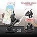 Mpow Car Mount Holder, Universal Dashboard Car Phone Mount Holder/w One-Touch Design&Washable Strong Sticky Gel Pad for iPhone X/8/8Plus7/7P/6s/6P/5S, Galaxy S5/S6/S7/S8, Google, LG, Huawei and etc