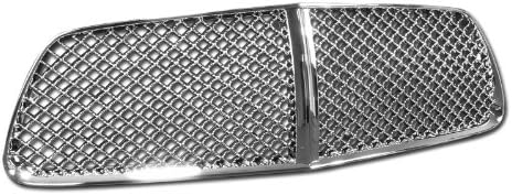 Armordillo USA 7147683 Mesh Grille Fits 2011-2012 Dodge Charger-Chrome (Excl. SRT8)