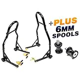 Venom Motorcycle Front+Rear Dual Lift Stand