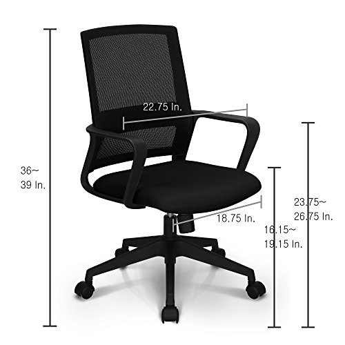 image for Office Chair Conference Room Chair Desk Task Computer Mesh Home Chair 