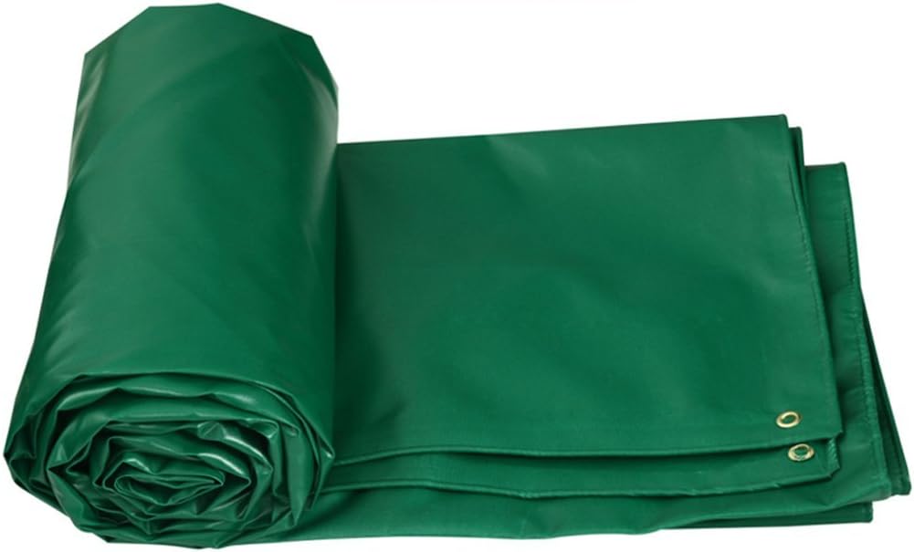 Carl Artbay Pvc Tarp Tarpaulin Waterproof Heavy Duty Carport Garden Gazebo Awning Party Tent Camping And Swimming Pool Dust Cover Floor Covering Shed Cloth Tarpaulin Color Green Size 54m Amazon Co Uk