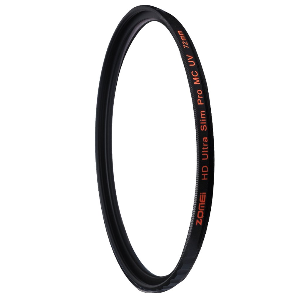Zomei 72mm High-definition HD Ultra Slim 18 Layer Multi-Coated SCHOTT Glass Pro UV MC-UV Camera Lens Filter
