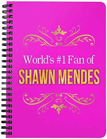 World's #1 Fan of Shawn Mendes Spiral Notebook Journal Diary: Shawn Mendes Merchandise 5"x7" 150 Page Spiral Notebook Journal Diary for Fans of Shawn Mendes!