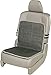 Kool Kooshion King Size Ventilated Seat Cushion, Gray