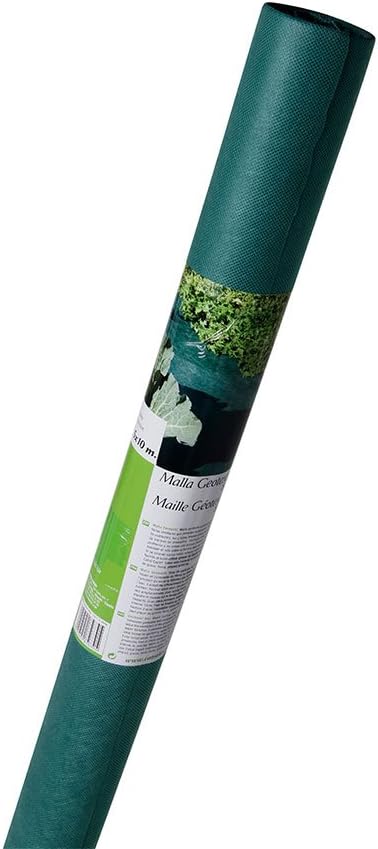 Catral 54010022 - malla geotextil 1.50 x 10 m verde oscuro 80 grs ...