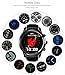 LEMFO LEM5 Smart Watch Android 5.1 MTK6580 Quad Core 1GB/8GB 3G WIFI GPS Heart Rate Monitor Cell Phone Smartwatch for Anrioid iOS (Black)
