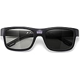 Paleshy 0.1s Auto-Tinting Sunglasses for Men & Women, Polarized Photochromic Glasses with Dual UV400, All-Weather Lightweight Glasses for Driving, Cycling, Fishing, Golf, Night