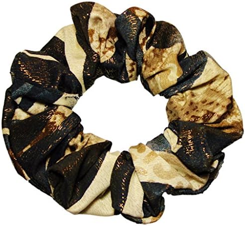 Soft &amp; Silky Prints Scrunchies Ponytail Holders Scrunchie King Made in the USA
