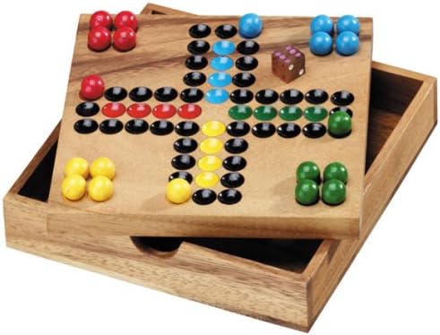 Wooden Ludo Board Game