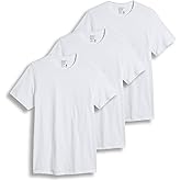 Jockey T-Shirts for Men - Crew Neck Undershirts, Cotton Men's T-Shirts - 3 Pack