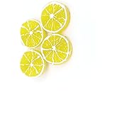 2Pcs Yellow Realistic Simulation Double Lemon Slices Hair Clips Lemon Hair Clip for Women Girls,Bangs Side Hairpins Creative Barrettes Duckbill Clips and Barrettes Decoration Food Hair Accessories