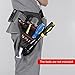 Vastar Drill Holster, Heavy-Duty Impact Driver Holster with Waist Belt Fits Most T Handle Drills