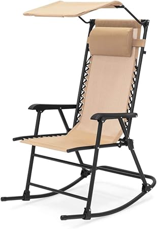 Amazon Com Kls14 Modern Zero Gravity Foldable Rocking Patio