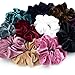 Chloven 42 Pcs Hair Scrunchies Thick Korea Velvet Elastics Bobbles Hair Bands Scrunchy Hair Ties Ponytail Holder Scrunchie for Women Girls Hair Accessories- 42 Assorted Colors Scrunchies