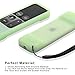 TomRich 3 Magnets Protective Case Cover for Apple TV 4th/5th Gen Generation Remote-[Heavy Shock Proof] [Anti Slip Lanyard] Silicone Case Cover for Apple TV 4K / 5K Siri Remote-Green Glow in The Dark