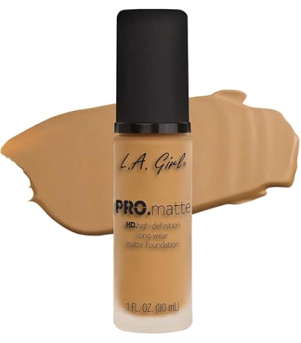 Amazon.com : L.A. Girl PRO.Matte Foundation, Cappuccino GLM684