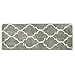 Uphome Extra Long Bathroom Rug, Microfiber Washable Non-Slip Soft Tufted Decorative Bath Runner Kitchen Floor Mat Carpet