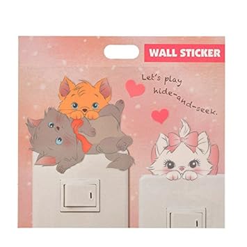 Amazon ウォールステッカー おしゃれキャット ウォールステッカー