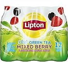 Lipton Diet Green Tea, Mixed Berry, (12 Count, 16.9 Fl Oz Each)