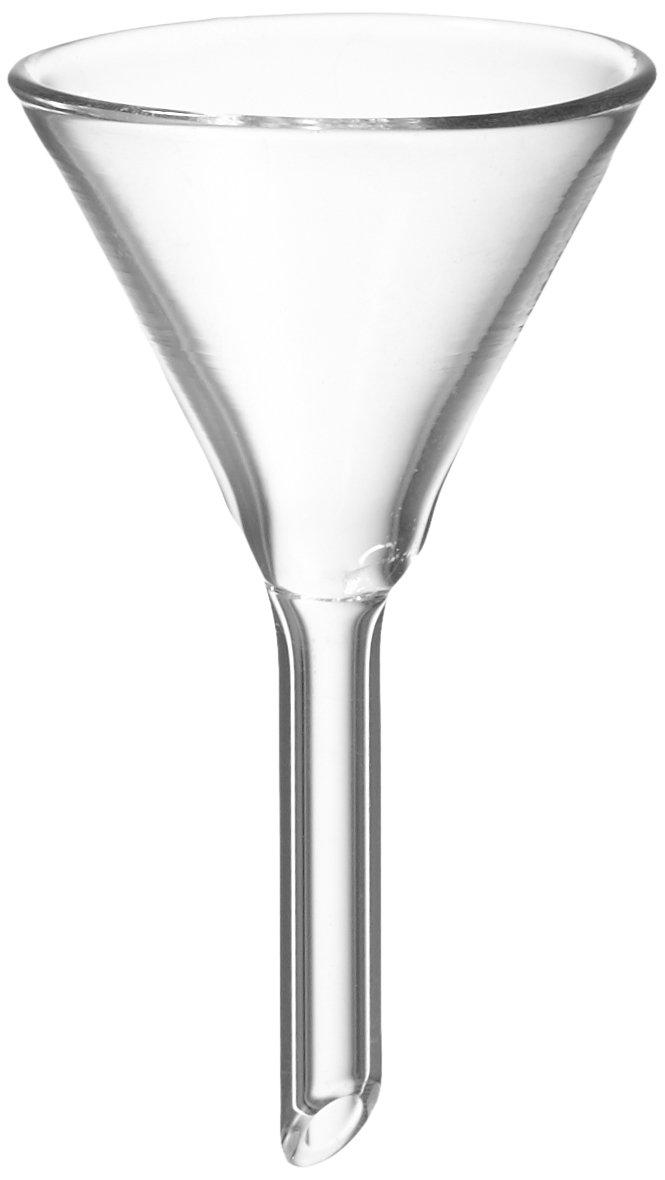 Neolab Electric 7041 Glass Funnel – 35 mm Diameter, Handle Length 35 mm.