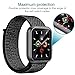 [4 Pack] LK for Apple Watch Screen Protector 44mm /42mm (Series 4/3/2/1 Compatible), Max Coverage Screen Protector [HD Clear Anti-Bubble Film] Case Friendly