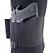 Loglife Concealed Belly Band Gun Holster Under Cover Elastic Abdominal Band Pistol Holster with 2 Magazine Pouch for 38
