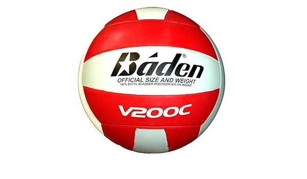 Baden v200C Club voleibol [rojo/blanco]: Amazon.es: Deportes y ...