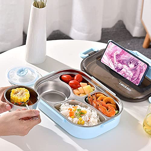 Bento Boxes for Student, Thermal Insulation Bento lunch box Tableware Set,Lunch Containers for