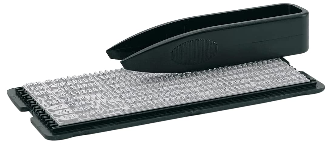 Trodat Buchstabenset 6003, Schriftgröße 3 mm, 336 Zeichen