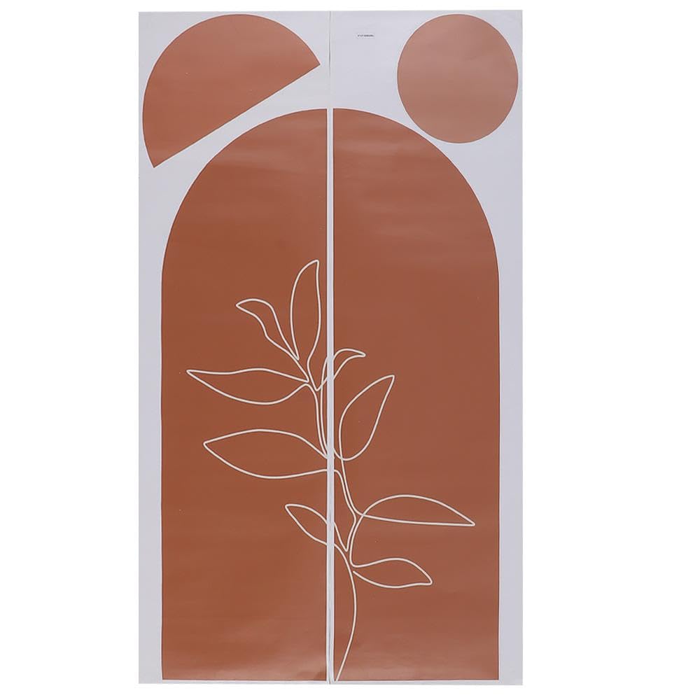 Upluckey Wall Sticker Peel and Stick Removable Arch Wall Stickers for Home Bedroom Nursery Kitchen Bathroom Decoration