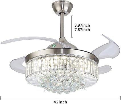 Deckenventilatoren mit Beleuchtung Beleuchtung Ventilator Kronleuchter