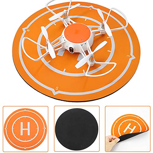 Feleph Drone Landing Pad Mini Aircraft Landing Mat 9.85inch Windproof