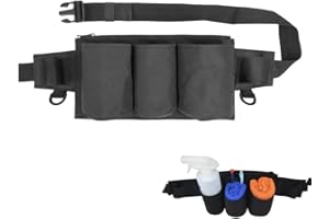 Kastetards 1 Pcs Cleaning Tool Waist Bag, Storage Tool Belt, Domestic and Gardening Tool Belt, Waterproof Oxford Cloth Tool B