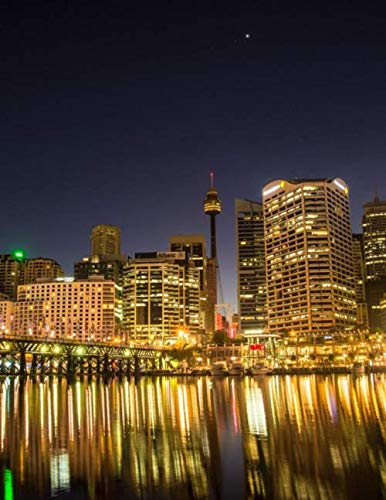 Notebook: Darling Harbour Sydney New South Wales Australia Australian by Wild Pages Press