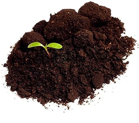 MASHKI 10kg of 100% Pure Natural Organic VERMICOMPOST Soil Manure Earthworm VERMICOMPOST Soil Manure (10 kg Powder)