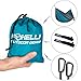 Foxelli Camping Hammock – Lightweight Parachute Nylon Portable Hammock with Tree Ropes and Carabiners, Perfect for Outdoors, Backpacking, Hiking, Camping, Travel, Beach, Backyard & Garden