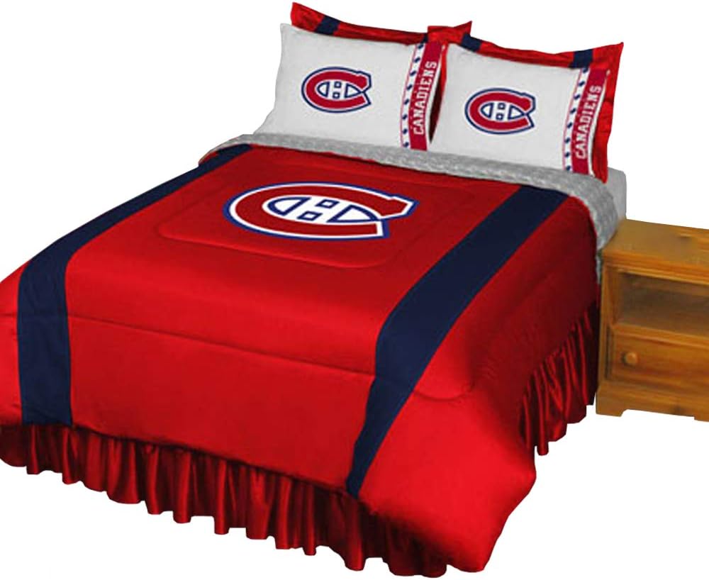 LNH Canadiens de Montréal 5 pièces Parure de lit Sport Hockey