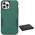 OtterBox iPhone 12 & iPhone 12 Pro (Only) - Commuter Series Case - Get Your Greens - with Cleaning Cloth - Slim & Tough - Pocket-Friendly - with Port Protection - Non-Retail Packaging