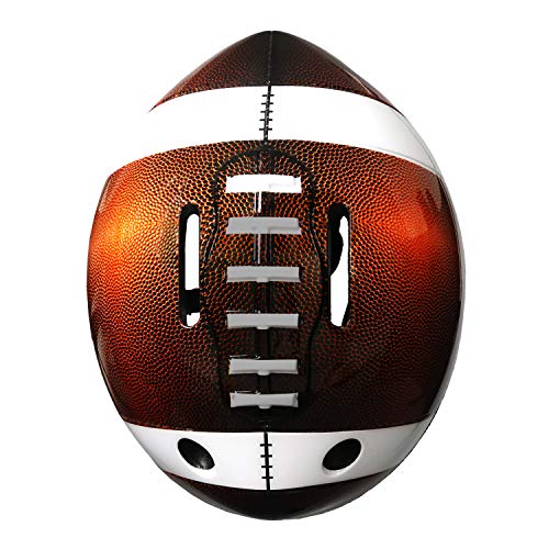 Crazy Mars Kids Bike Helmet Adjustable Rugby Ball Shapped Bicycle Helmet