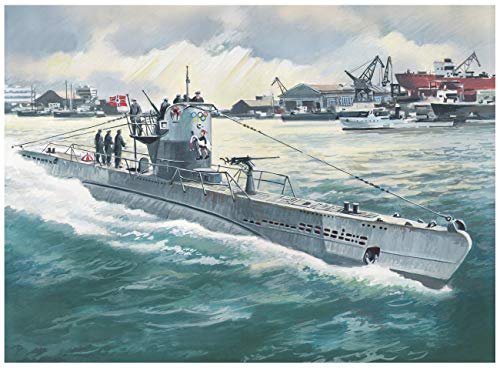 ICM U-Boat Type IIB (1943) 1:144 Scale Military Model Kit