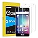 SPARIN BLU R1 HD Screen Protector, [2 PACK] Tempered Glass Screen Protector for BLU R1 HD 5.0 Inch [Bubble Free] [9H Hardness] [Scratch-Resistant] [Crystal Clear]