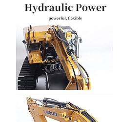 PeleusTech Remote Control Excavator Metal 1:16 2.4