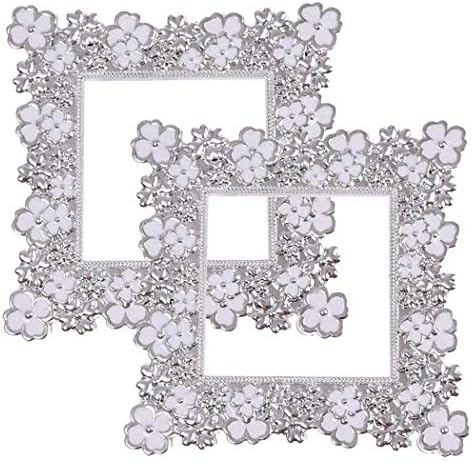 Light Switch Sticker Plastic Square Luxurious Butterfly/Plum Blossom Switch Surround Cover Wall Socket Stickers Home Decorations,2 Pack